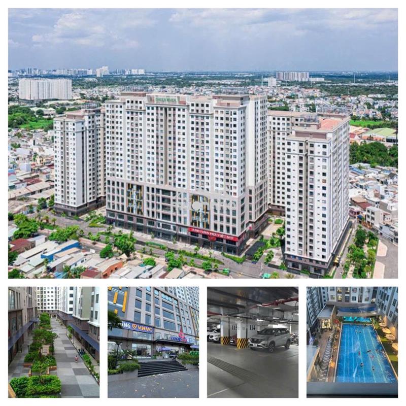 Chính chủ bán ch green river dt60m2/2pn 2wc giá 2ty650 quận 8 view mát