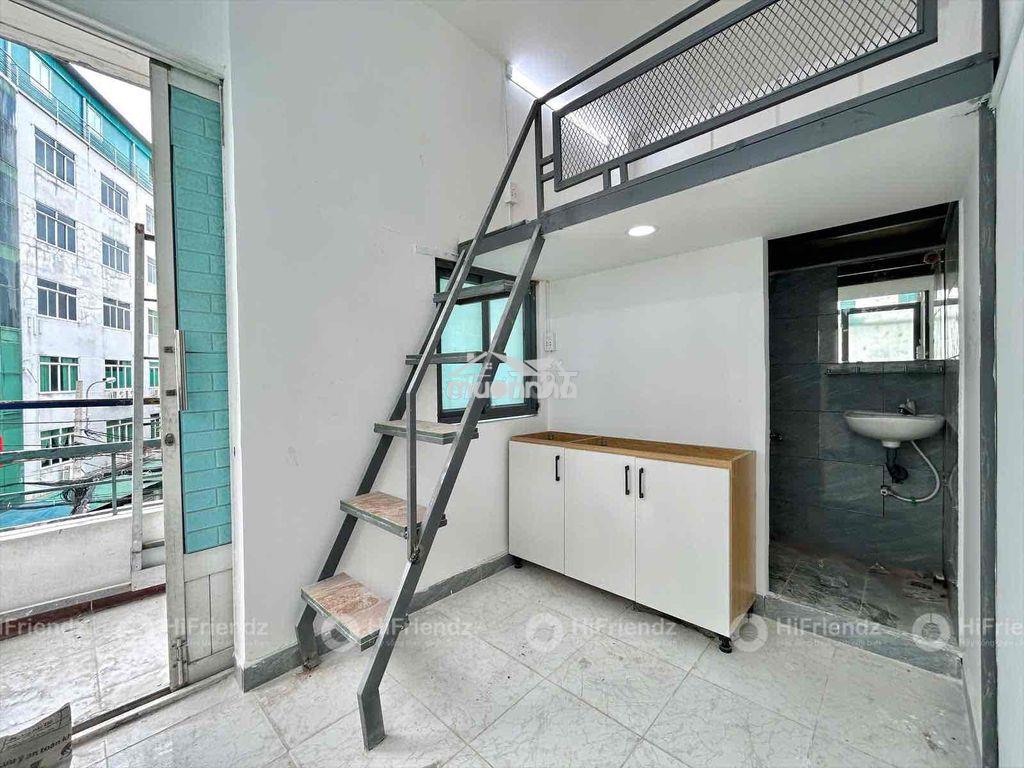 🔥Phòng gác ban công mới giá rẻ máy lạnh rộng rãi ngay khu sân bay - 2