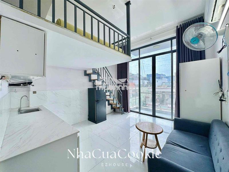Căn hộ duplex ban công siêu thoáng full nội thất ngay etown