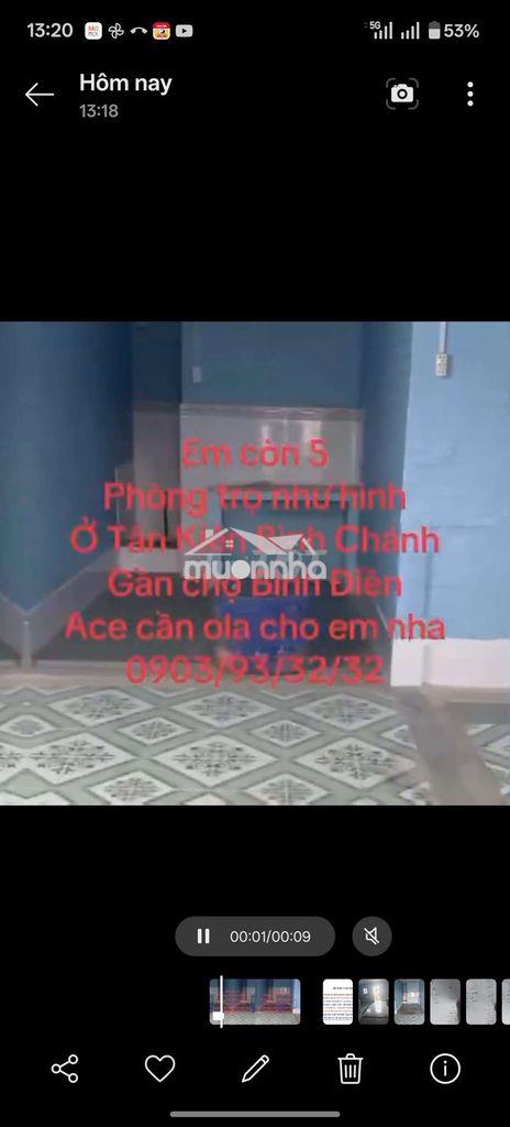Phòng trọ 24m2 - 3