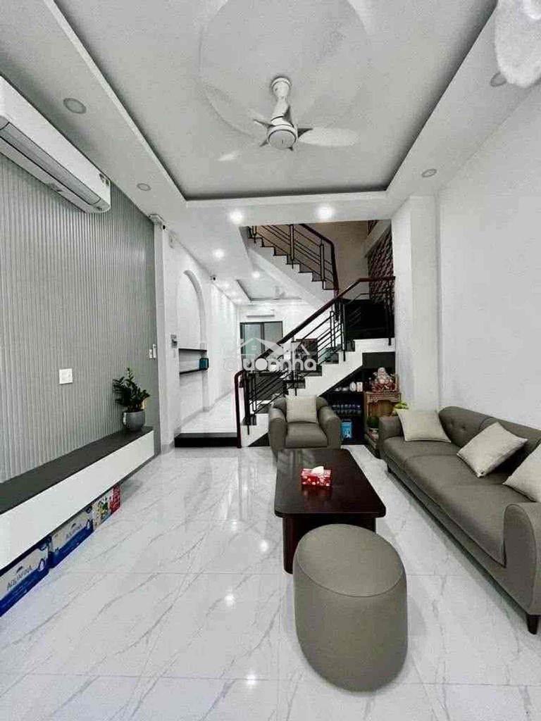 Bán nhà đẹp,nội bộ khu bàu cát-trương công định-âu cơ,dt 4x16.5m,2l,st - 2