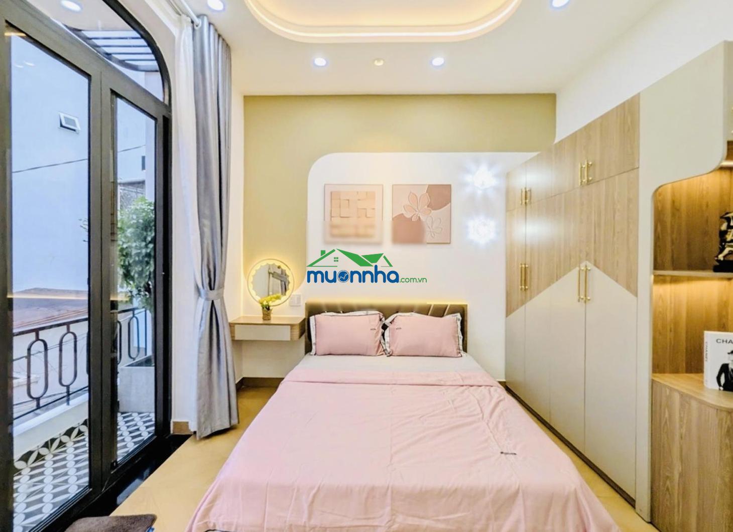 Cạnh hẻm xe hơi, 2 tầng (3pn), dt: 5 x 9m, 42.4m2, nguyễn văn đậu, gần đh văn lang, 5.95 tỷ - 2