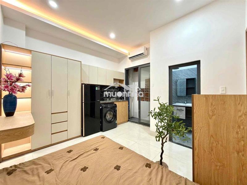Chung cư mini 1 không gian ngủ full nội thất, máy giặt riêng