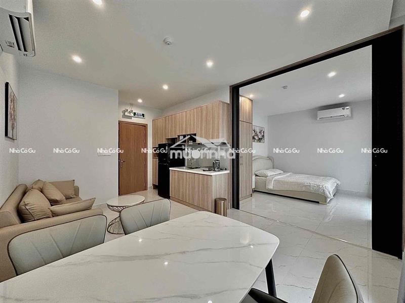 Căn hộ studio / 1pn + 1pk ban công giả ngay sân bay - dạng cao cấp