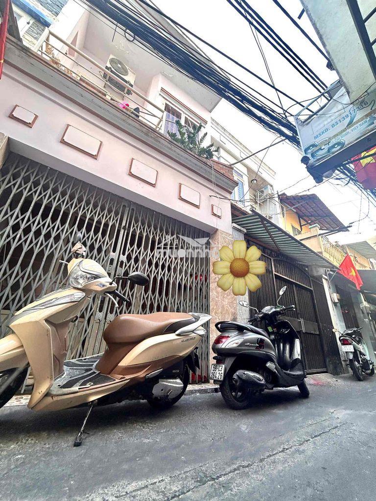 Bán nhà đ.tôn đản, 49.1m2, ngang 3.8m nở hậu, ta khánh hội. - 2