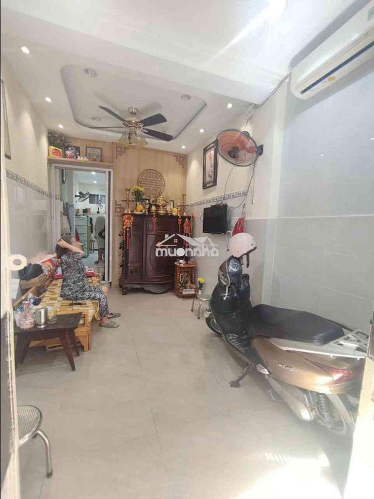 Bán nhà 2 mặt hẻm, bình thanh, 37m2, tiện kd, hoàn công đủ,5,29t