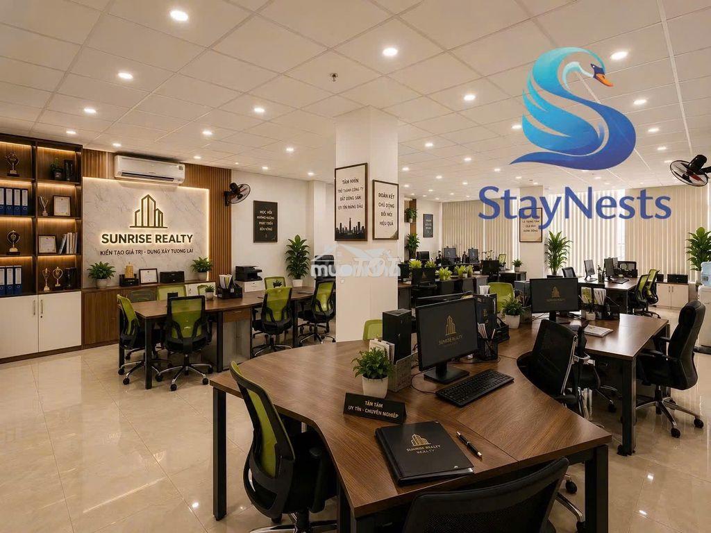 Cho thuê văn phòng, cư xá bắc hải, ngang 7m, 150m2 riêng biệt - 2