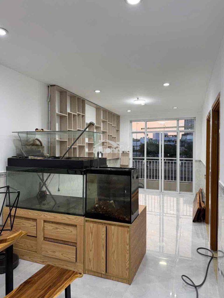 Cho thuê ch bình đông xanh q8 90m2 3pn 2wc full nội thất view sông - 3