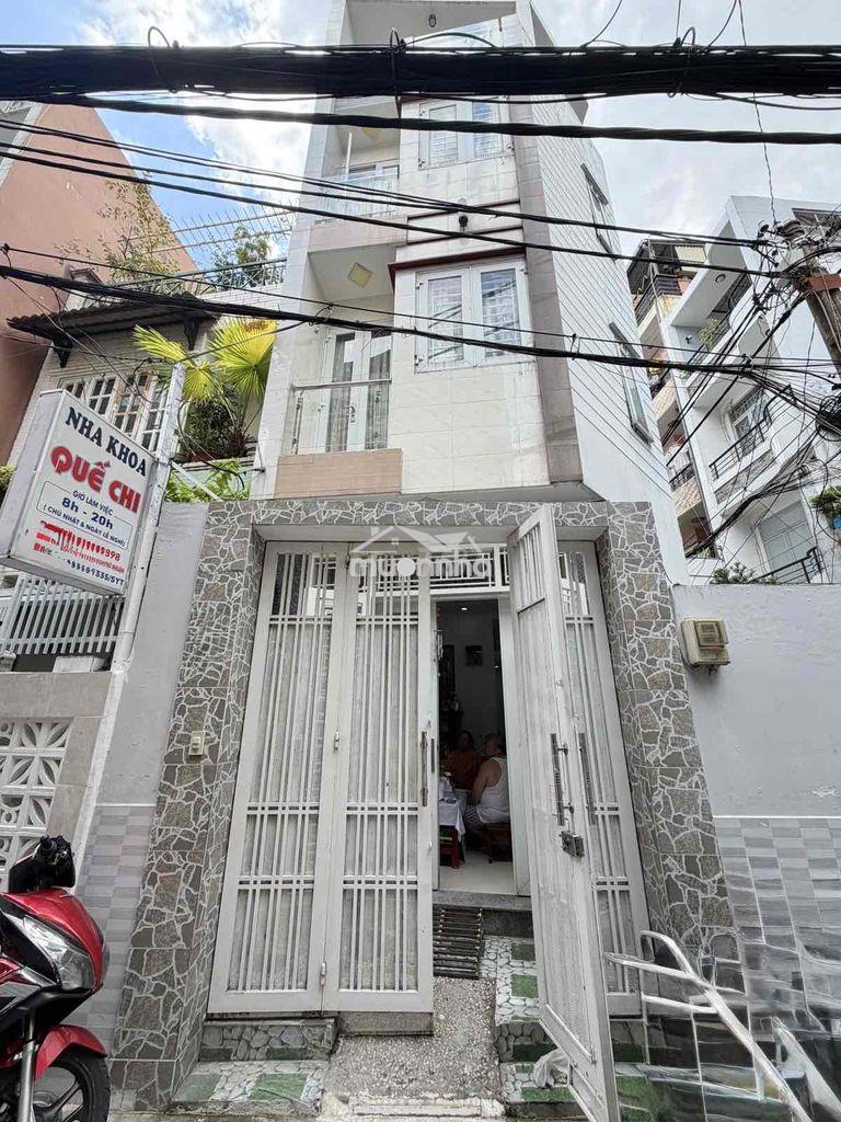 Hàng hiếm dtcn  lớn 71 m2 - 4 tầng - hẻm xe hơi - lô góc - sát phan đì