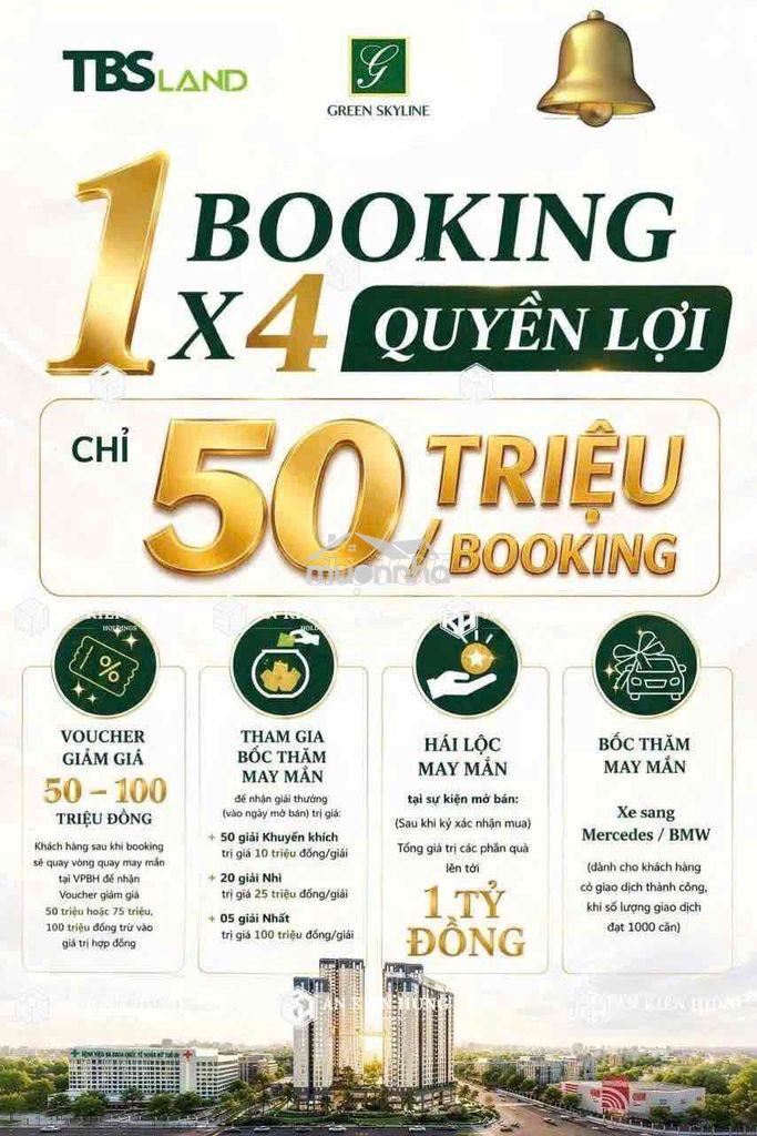 2 tỷ 9/căn 1pn+ 55m2 green sky line 2026 nhận nhà ngay go bigc dĩ an - 4