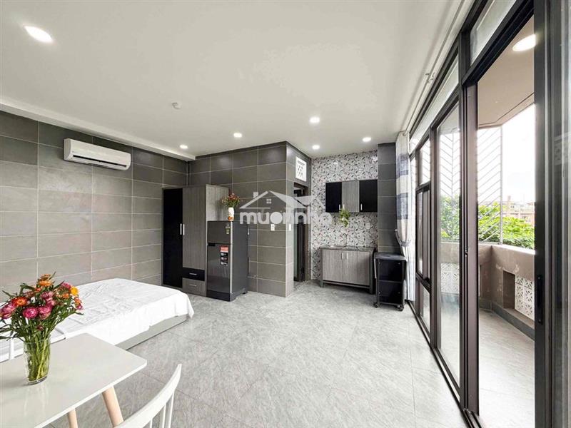 Cho thuê căn hộ luxury ban công ngay thống nhất gò vấp