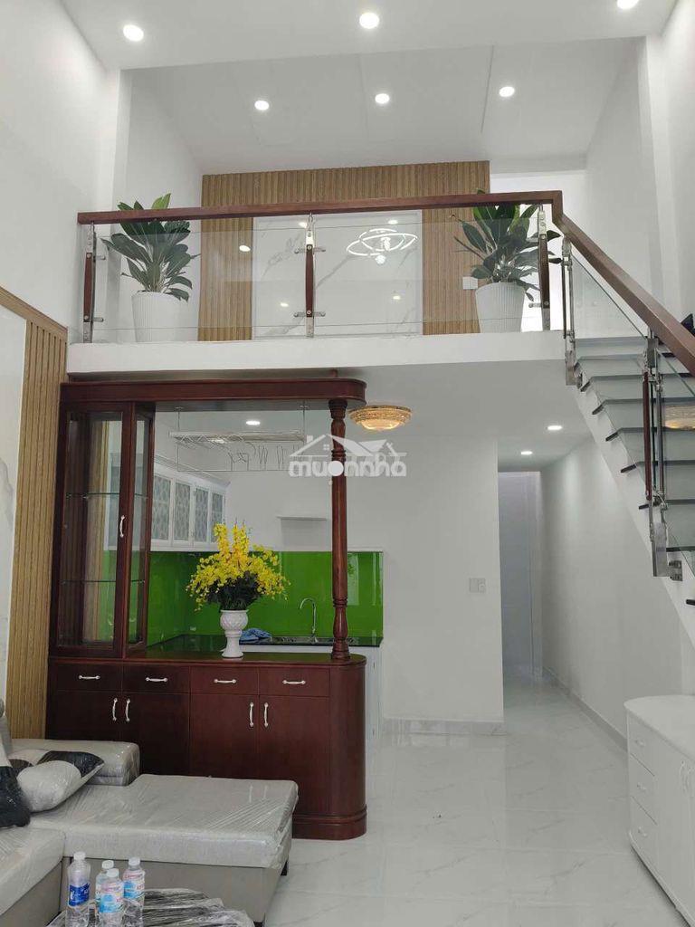 42m2 sổ hồng riêng nhà đẹp hẻm thông  full nội thất chỉ 2ty6