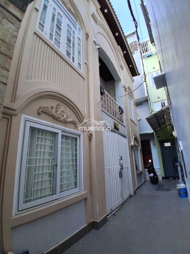 Bán nhà lý phục man cách hẻm ô tô 10m - nội thất đẹp - 02 tầng 6x10m