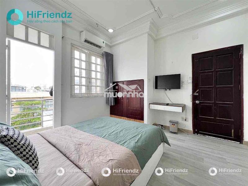 🎉Căn hộ ban công full nội thất mới 100% ngay vòng xoay dân chủ q3