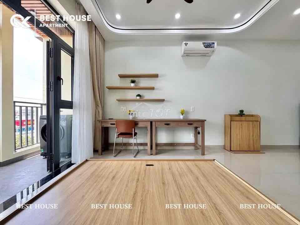 Trống lại studio full nội thất ban công 👾nguyễn văn quá👾chợ cầu - 3