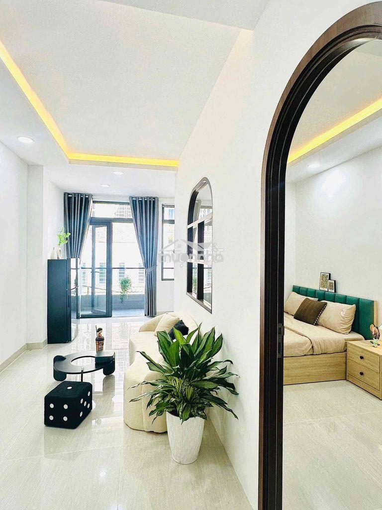 Thuê căn hộ 1pn, ban công, máy giặt riêng ở ngay hoàng hoa thám, bt - 3