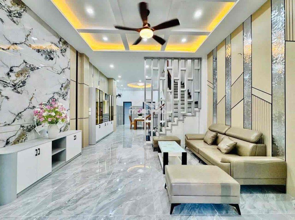 💟 Cho thuê nhà phố full mới xây 4pn 5wc 🚘thống nhất p10 - 2