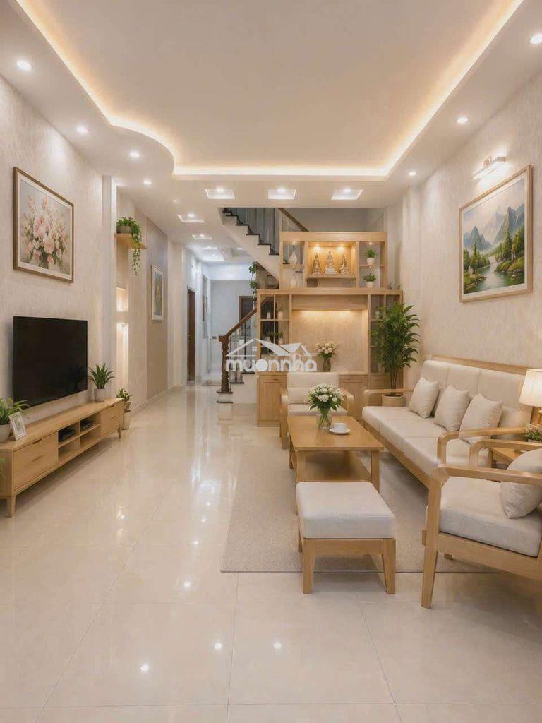 Nhà đẹp cách tân hương chỉ 500m – giá  6ty2.
