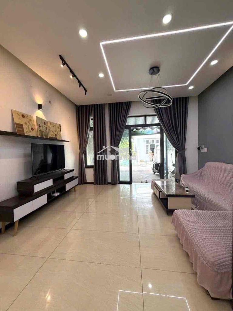 Cho thuê nhà 1 trệt 1 lầu phường phú mỹ 3pn-2wc sân xe hơi