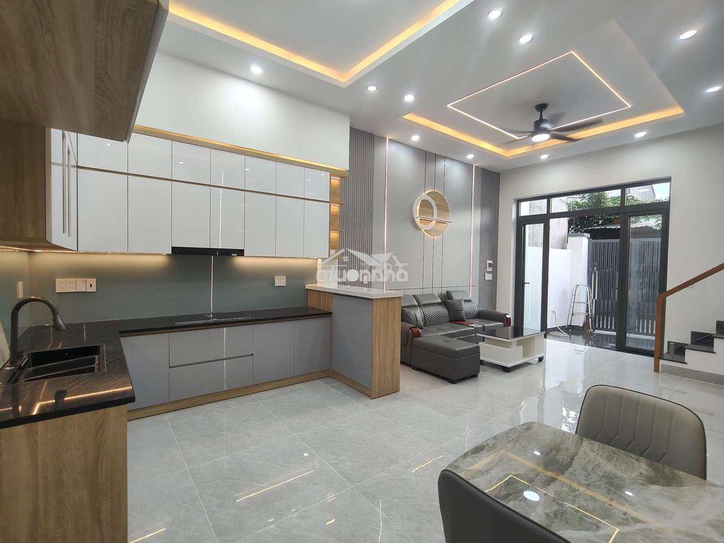 Nhà 1 trệt 2 lầu full nội thất hẻm 121 dx 006 vào 20m.gpxd cấp chính - 4