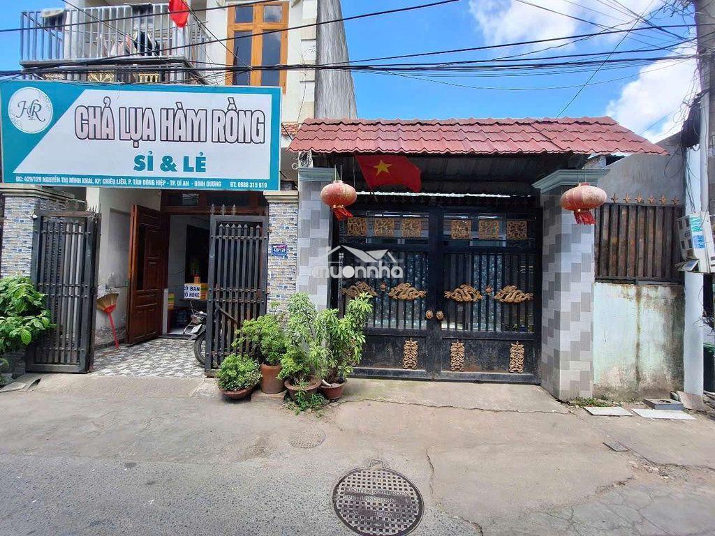 Nhà phố 90m ngang 5m gần ngã tư chiêu liêu dĩ an( p. dĩ an tphcm mới) - 2