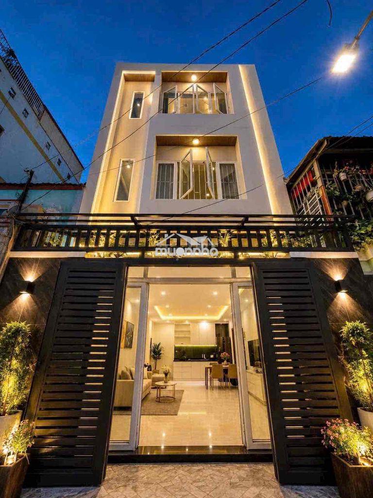 Bán nhà đẹp,nội bộ khu bàu cát-trương công định-âu cơ,dt 4x16.5m,2l,st