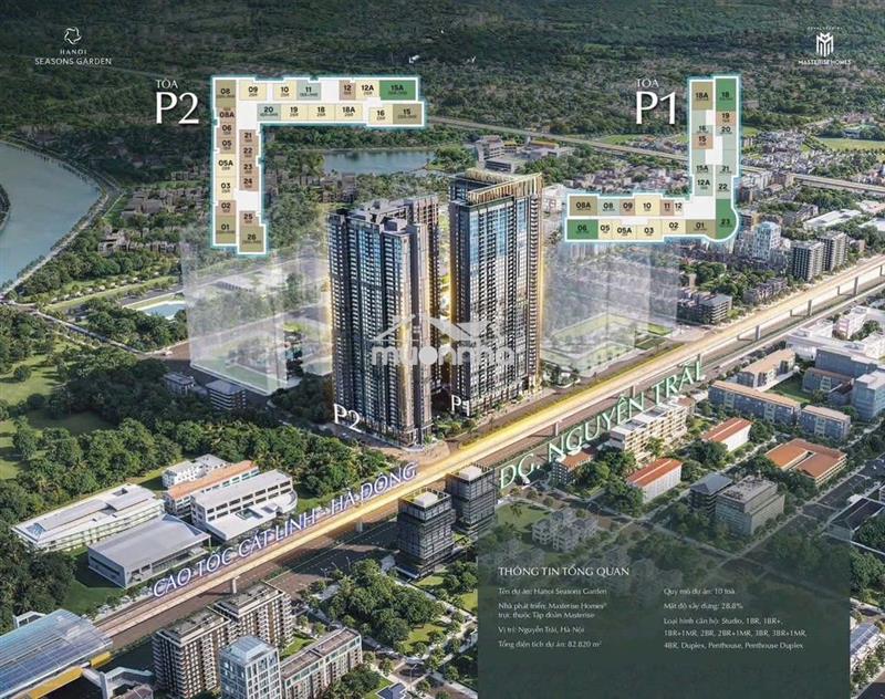 Bán 1pn rẻ nhất dự án masterise hanoi seasons garden giá 7.329 tỷ