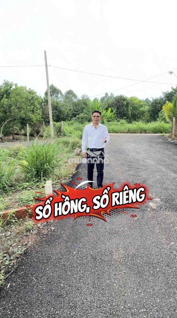 Bán đất sổ hồng full thổ cư, thanh toán trước 250 triệu sở hữu ngay