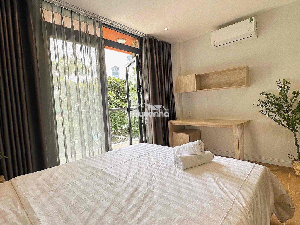 Khai trương căn hộ 1 phòng ngủ cao cấp bancol ngay lotte mart gò vấp - 4