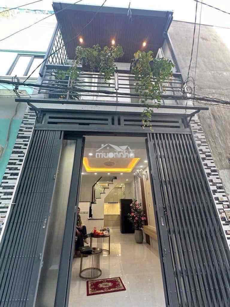 Cho thuê nhà 3x10 1lầu 2pn full nội thất hẻm 405 nguyễn oanh