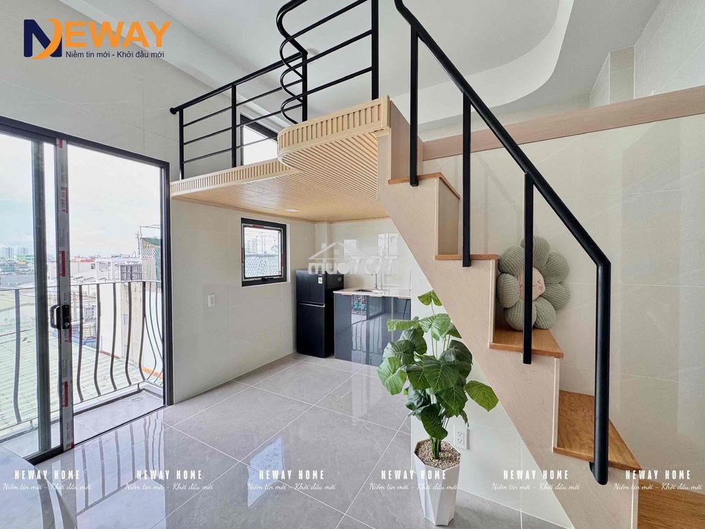 Căn hộ ban công full nội thất mới xây ngay hương lộ 2 - bốn xã - 4