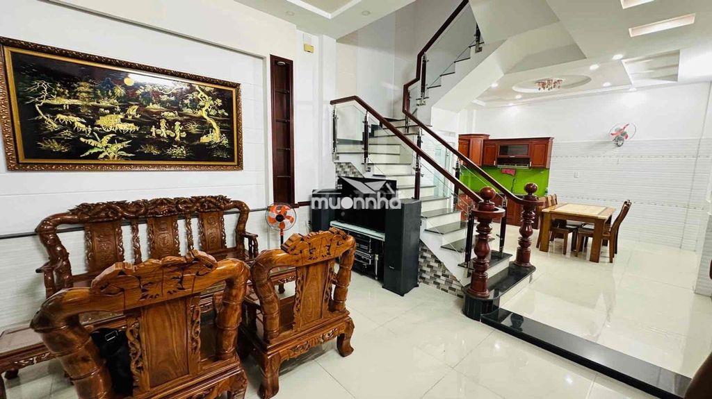 Thơm - góc 2mt chợ thạch đà - 4 lầu 5x15m oto vào nhà - 3