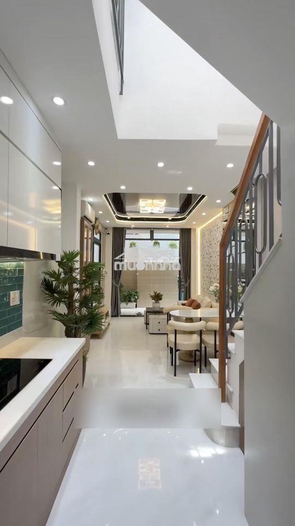 Nhà đẹp q6 | 42m² | hxh gần kinh dương vương, công viên bình phú - 3