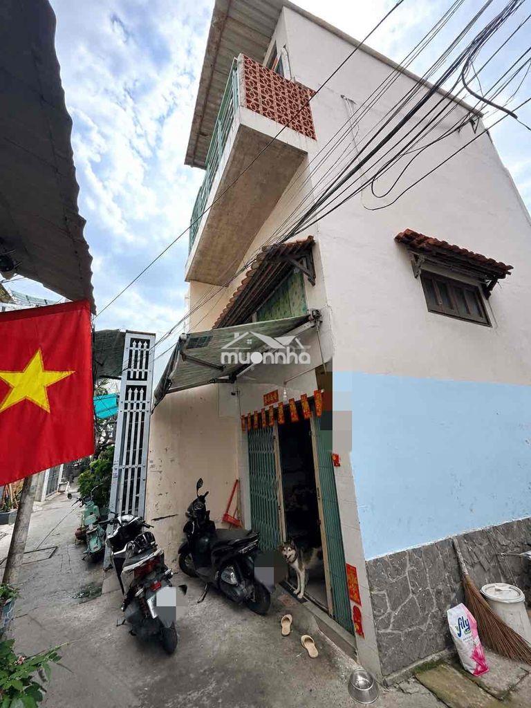 Bán nhà lê văn quới-3 tầng hoàn công-2pn-hẻm rộng thoáng