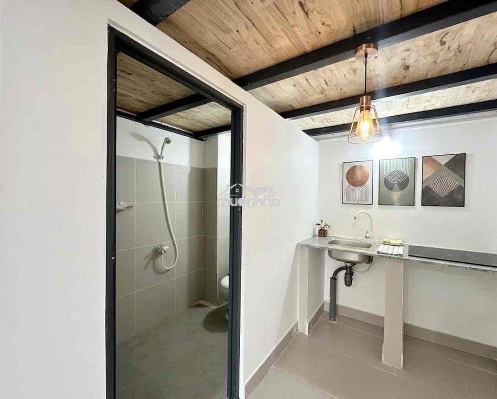 Chỉ cần cọc 2tr có thể dọn vào ở liền • phòng trọ có gác cao vườn lài - 4