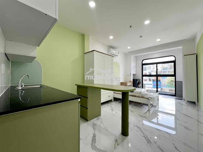 Căn hộ mới 100% y hình ban công - máy giặt riêng