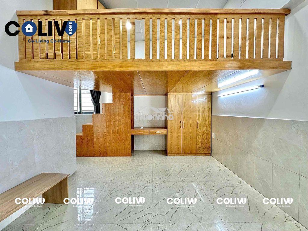Cho thuê duplex siêu rộng gần chợ hạnh thông tây full nội thất thoáng - 2