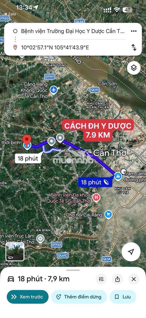 Nền thổ cư giá siêu rẻ gần trung tâm cần thơ - 2