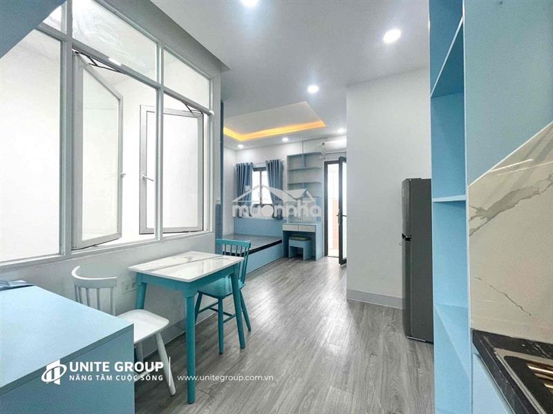 Cho thuê căn hộ mini full nt có ban công siêu thoáng gần hàng xanh