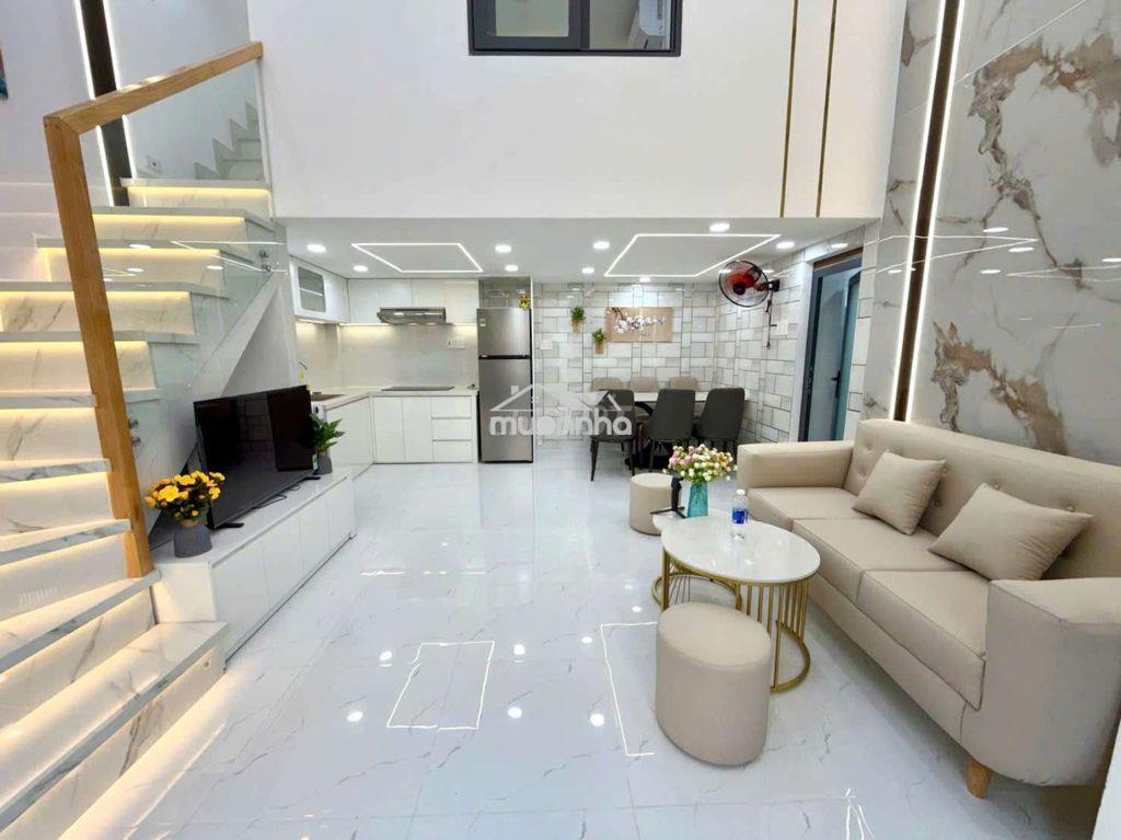 Chủ bán nhà 3 tầng , 2 mặt hẻm ô vô tới nhà, phan văn trị, bt, 6,9 tỷ - 3