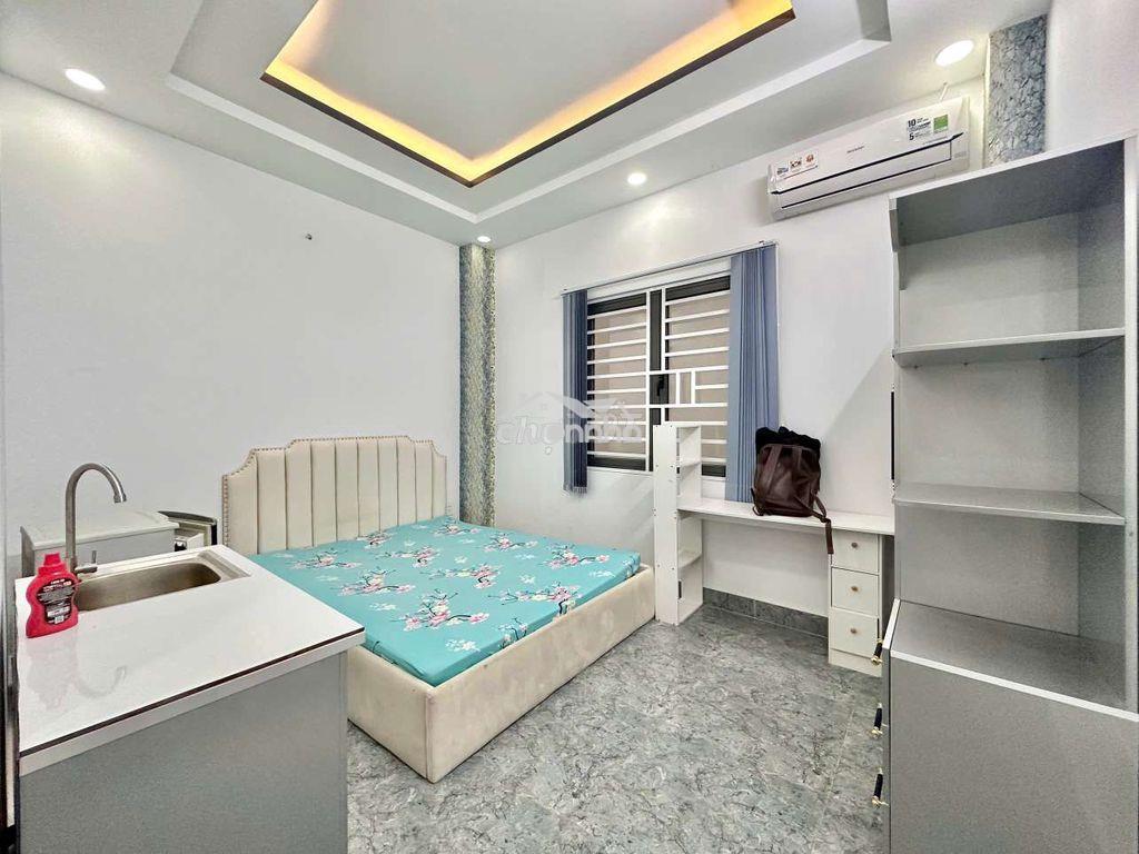 💫#3tr6 căn hộ full nội thất cửa sổ trời thoáng ngay chợ thạch đà - 4