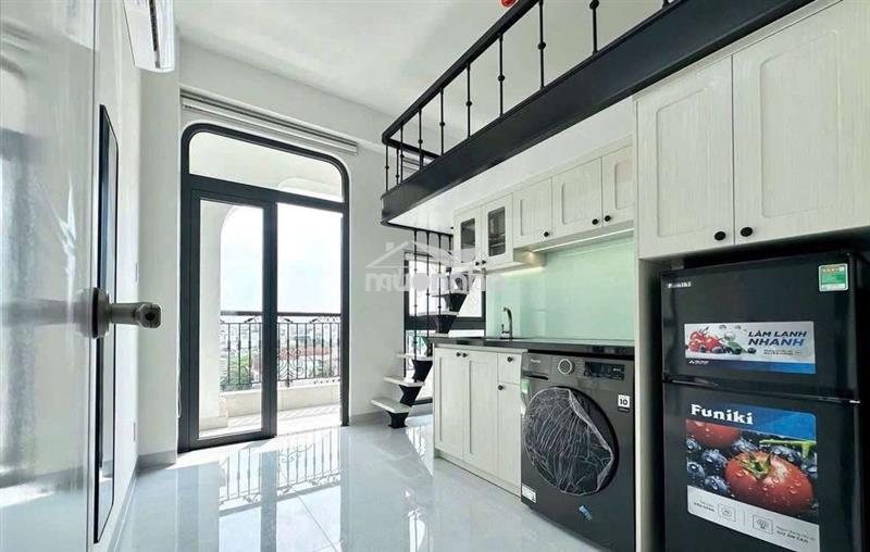 Chdv ban công, full nội thất - đường nguyễn văn yến