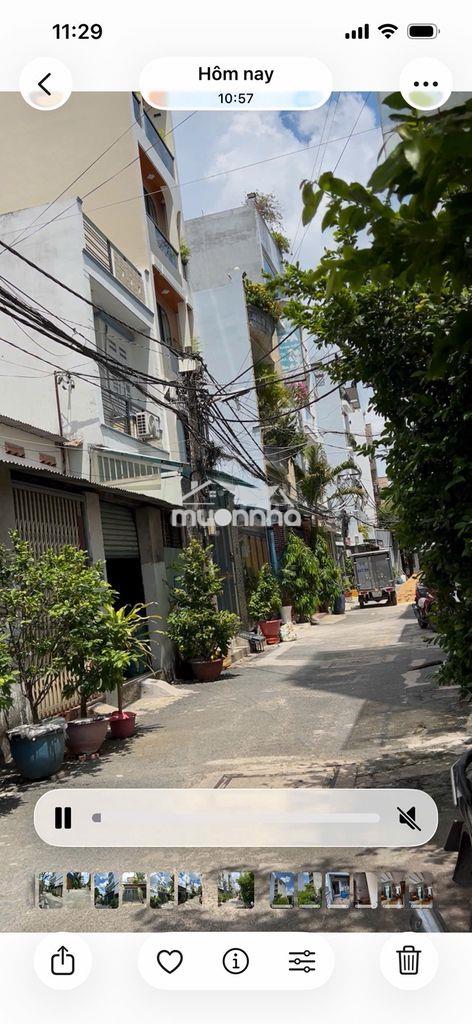 Gấp bán nhà đẹp 3tầng 51m² btct, hẻm 6m gần mặt tiền, chỉ 5,5 tỷ - 4