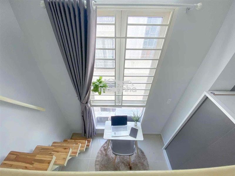 Duplex cửa sổ hành lang & cửa sổ trời thoáng ngay đh vlu cs2, chợ hoa