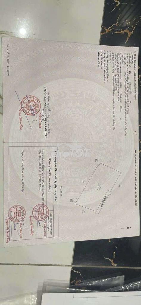 Chỉ hơn 8 tỉ nhà xưởng tân vĩnh hiệp – tân uyên