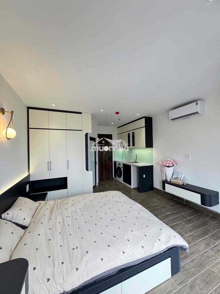 Cho thuê căn hộ studio ban công 40m2 vibe siêu xinh, gần lotte quận 7 - 2