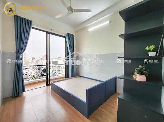 Cho thuê căn hộ studio ban công, cửa sổ có máy giặt riêng - 4