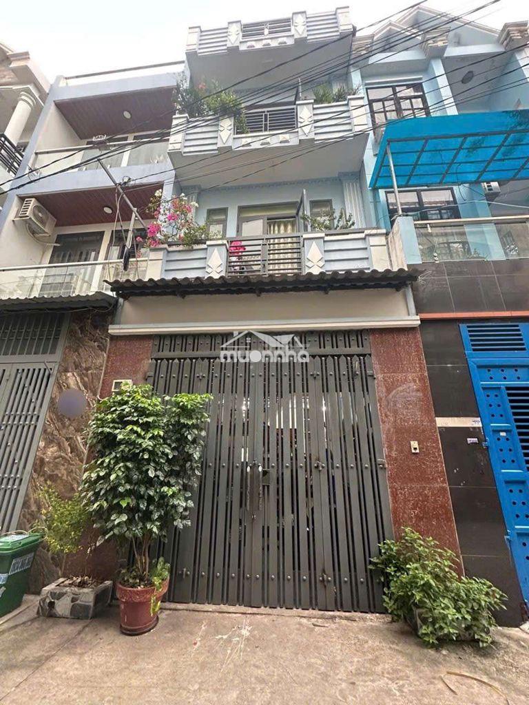 Nhà 3 tầng đường lâm thị hố,p. tân chánh hiệp q12. dt 55m2.hẻm ôtô