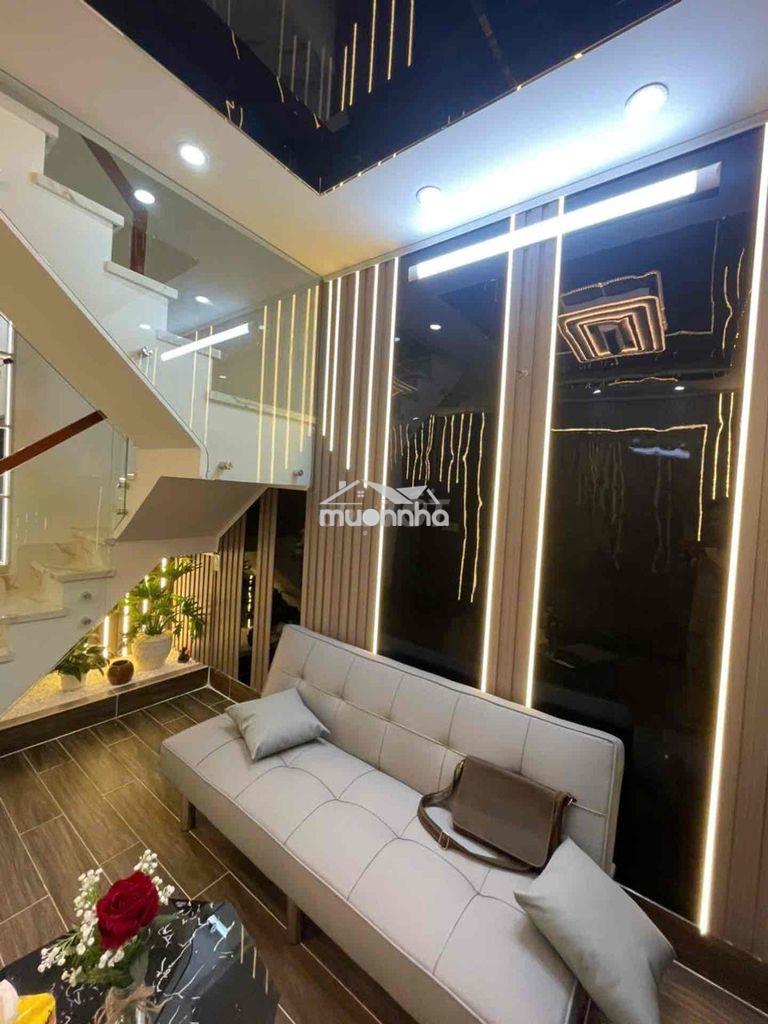 Nhà 2 lầu 4 phòng ngủ lê văn lương ngay cầu ông bốn - 2