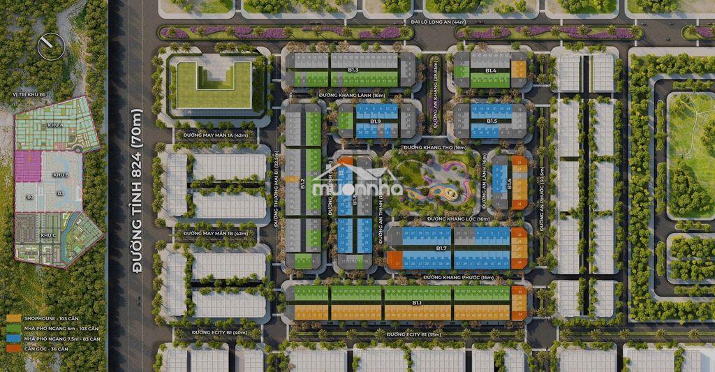 Bán đất nền dự án ecity tân đức -long an vị trí đẹp - 2